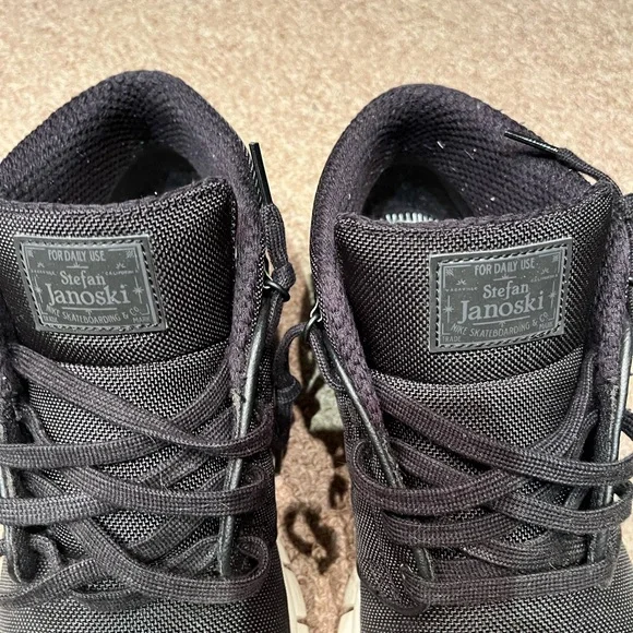 Nike black Stefan Janowski size 12 - Picture 3 of 6